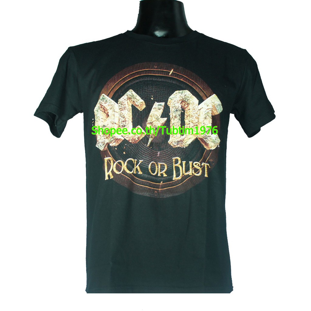 เสื้อวง Ac/Dc วงร็อค เมทัล สากล วินเทจ acdc เอซี/ดีซี ADC1446