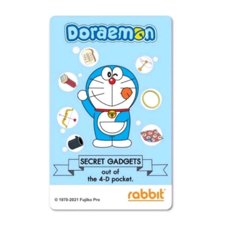 บัตร Rabbit card DORAEMON