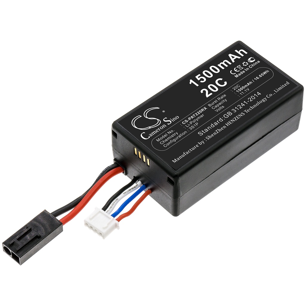 ✻11.1V lithium ion batteries Replacement Battery for Parrot AR.Drone 2.0