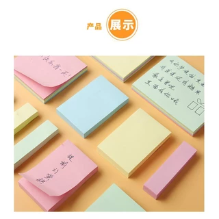 allgen กระดาษโน๊ตมีกาว จดบันทึก เขียนข้อความ โน้ต100 แผ่น Sticky Note