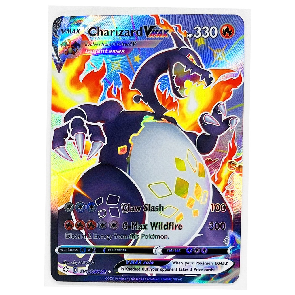 76f Pokemon Vmax Charizard Rayquaza Umbreon Toys Hobbies Hobby Collectibles Game Collection Anime Ca
