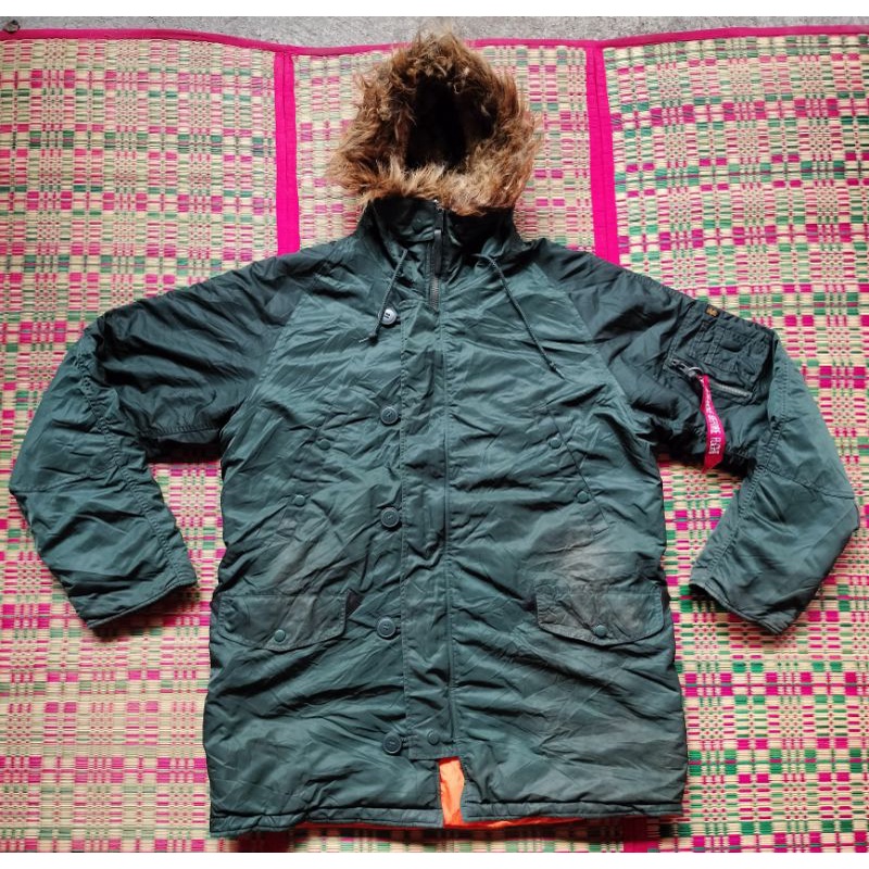 เสื้อกันหนาว Alpha Industries type N-3B jacket made in Germany
