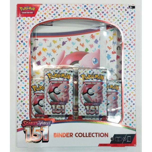 PE PE-SV151-BC PE Scarlet and Violet 151 Binder Collection Pokemon Collection 1 EN Box 0820650853142