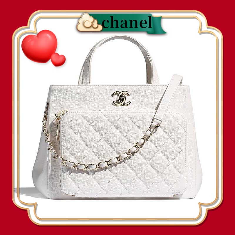 Chanel/Classic/กระเป๋าสะพาย/กระเป๋าถือ/ของแท้ 100%