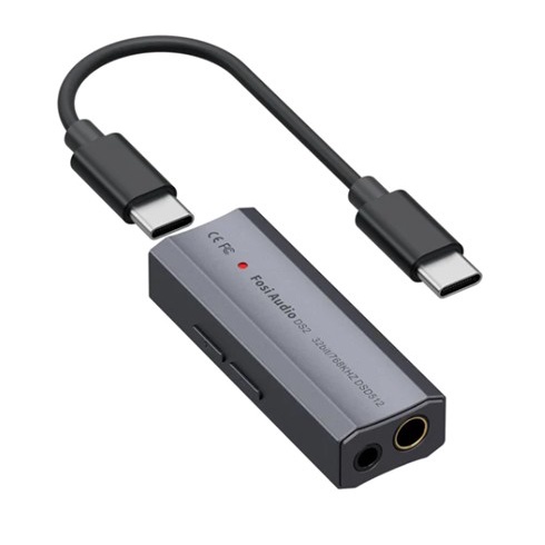 Fosi Audio DS2-Grey เครื่องเสียง DAC/AMP สำหรับการฟังเพลง ของแท้ประกันศูนย์ไทย