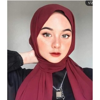 💥11:11💥🌷✨ผ้าคลุมชีฟองมาเลพันยาว ‼️ราคาถูกที่สุด‼️เนื้อผ้าเกร…