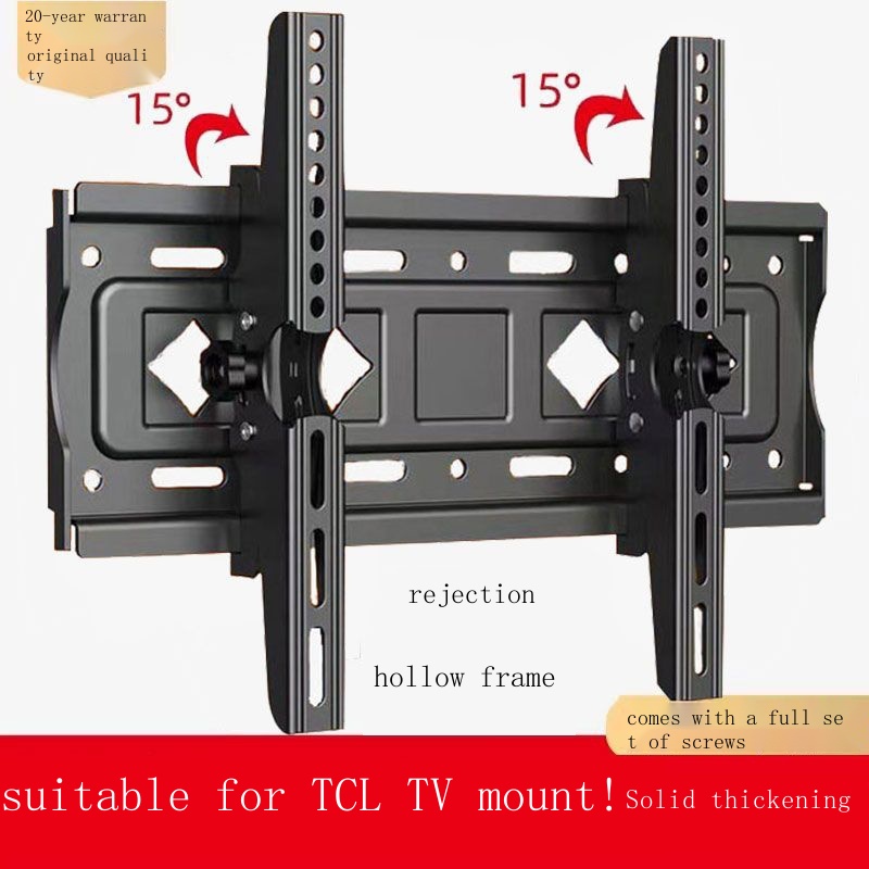 ✗เหมาะสำหรับทีวี TCL ติดผนังขายึดทีวีติดผนังสากล 32/43/55/65/75/85 นิ้ว