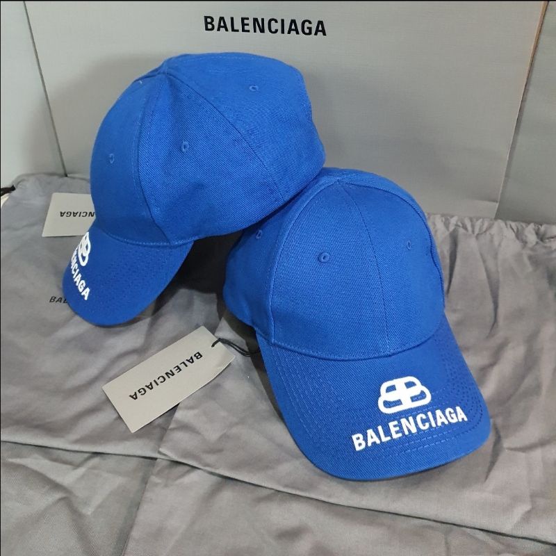 🌟 New Balenciaga BB Logo Cap Size L