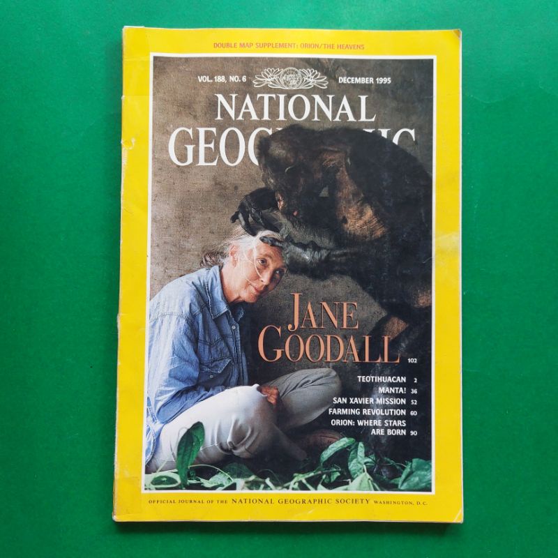 VOL. 188, NO. 6DECEMBER 1995NATIONAL GEOGRAPHIC JANE GOODALL 102