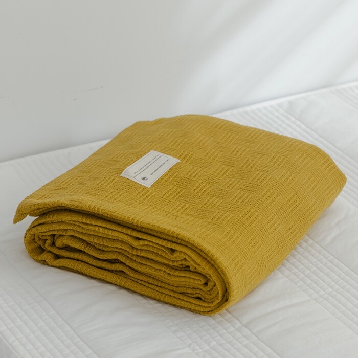 100% cotton throw blanket