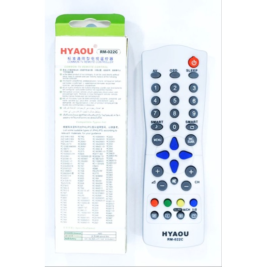 รีโมททีวี Philips ฟิลลิปส์ รีโมทรวมทีวี Philips จอแก้ว,จอตู้ ทุกรุ่น