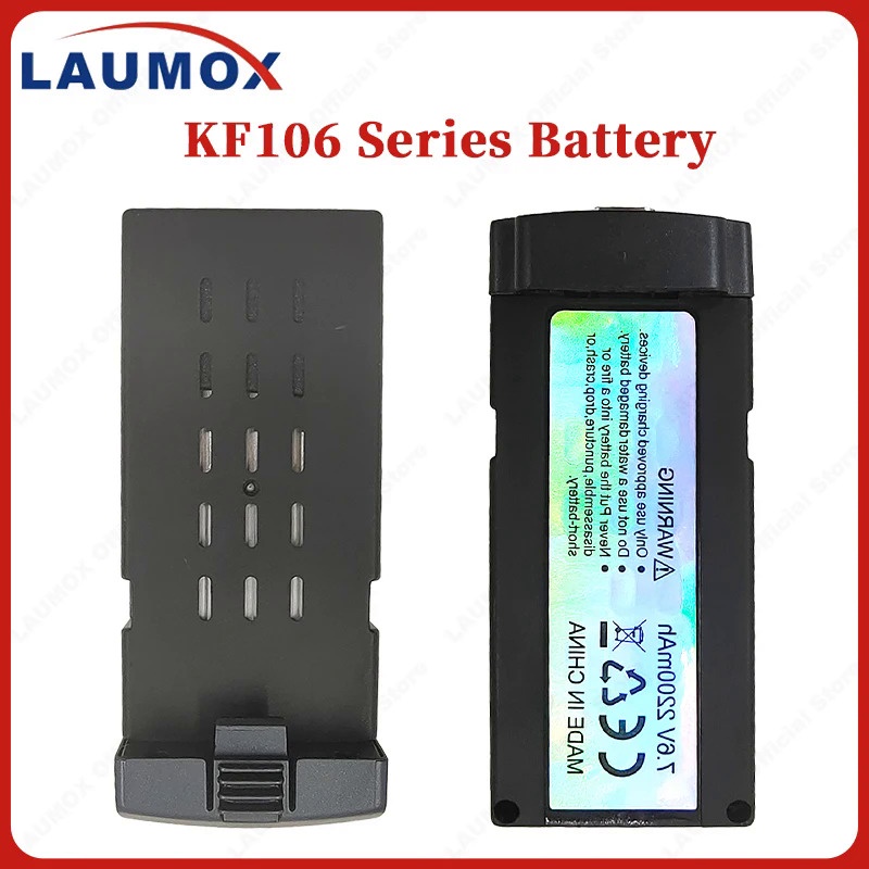 Oriiginal KF106 MAX 5G Wifi GPS Drone 7.4V 2200MAh แบตเตอรี่ RC Drone KF106แบตเตอรี่อะไหล่อุปกรณ์เสร