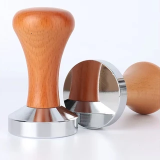 MANGO COFFEE เเทมเปอร์ ที่กดกาแฟ ขนาด 51และ 58 มิล หน้าเรียบ สำหรับกดเพื่ออัดผงกาแฟ Coffee Tamper