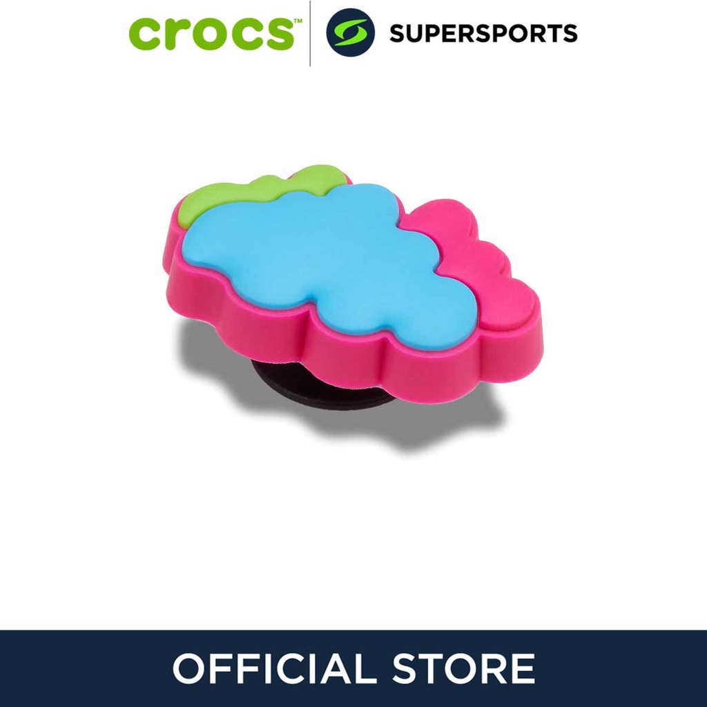 CROCS Jibbitz Neon Desert Trip Clouds ตัวติดรองเท้า