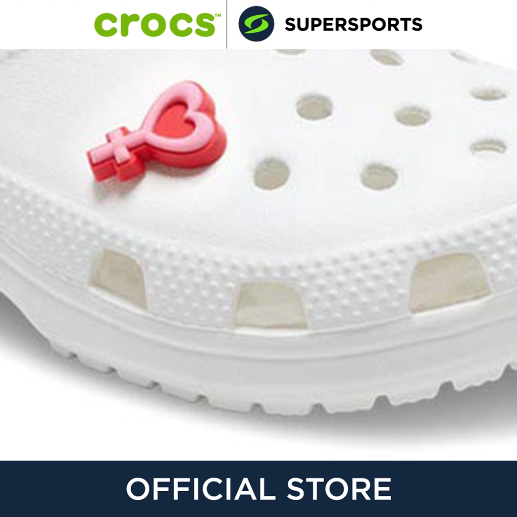 CROCS Jibbitz Female Heart Key ตัวติดรองเท้า