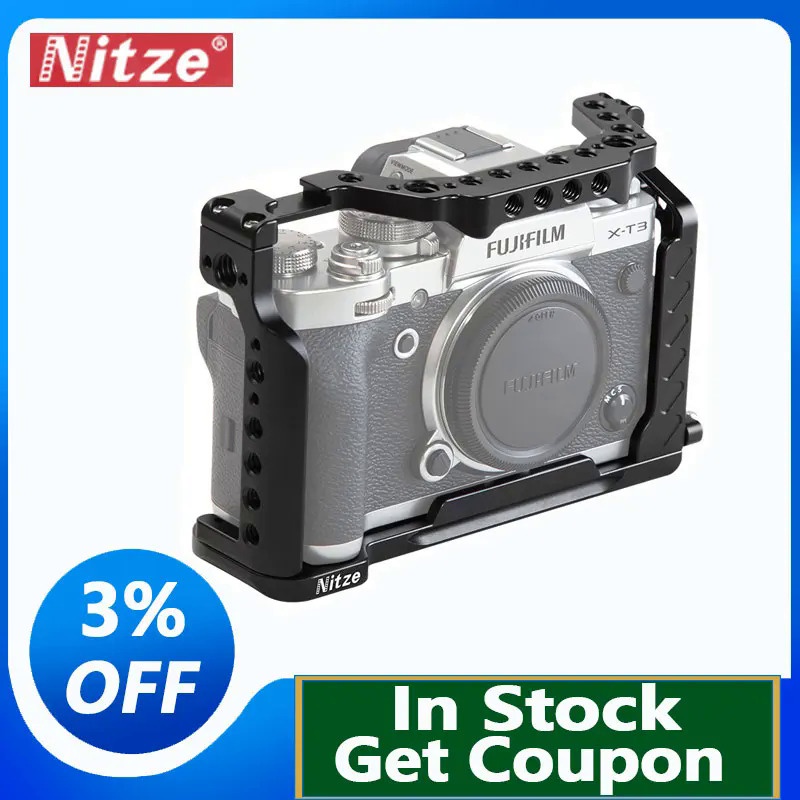 NITZE Camera Cage สำหรับ FUJIFILM X-T2 / X-T3 - TP-XT3