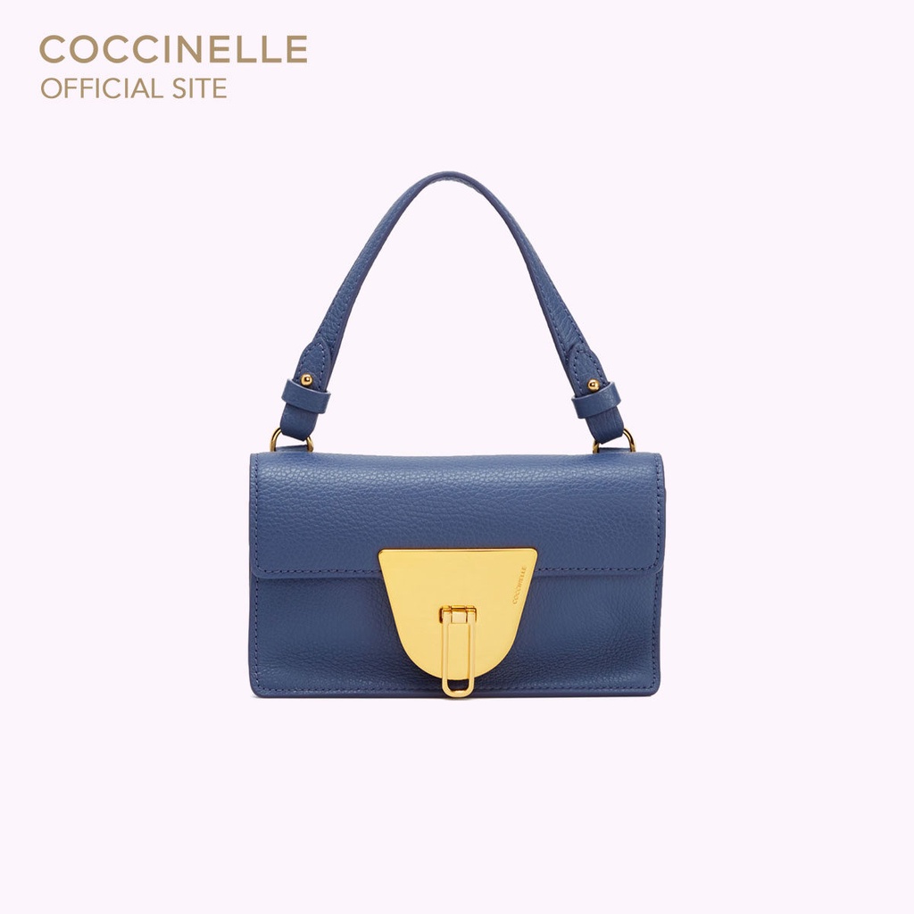 COCCINELLE กระเป๋าสะพายผู้หญิง รุ่น NICO MINI CROSSBODY BAG 550101 สี MIRTILLO