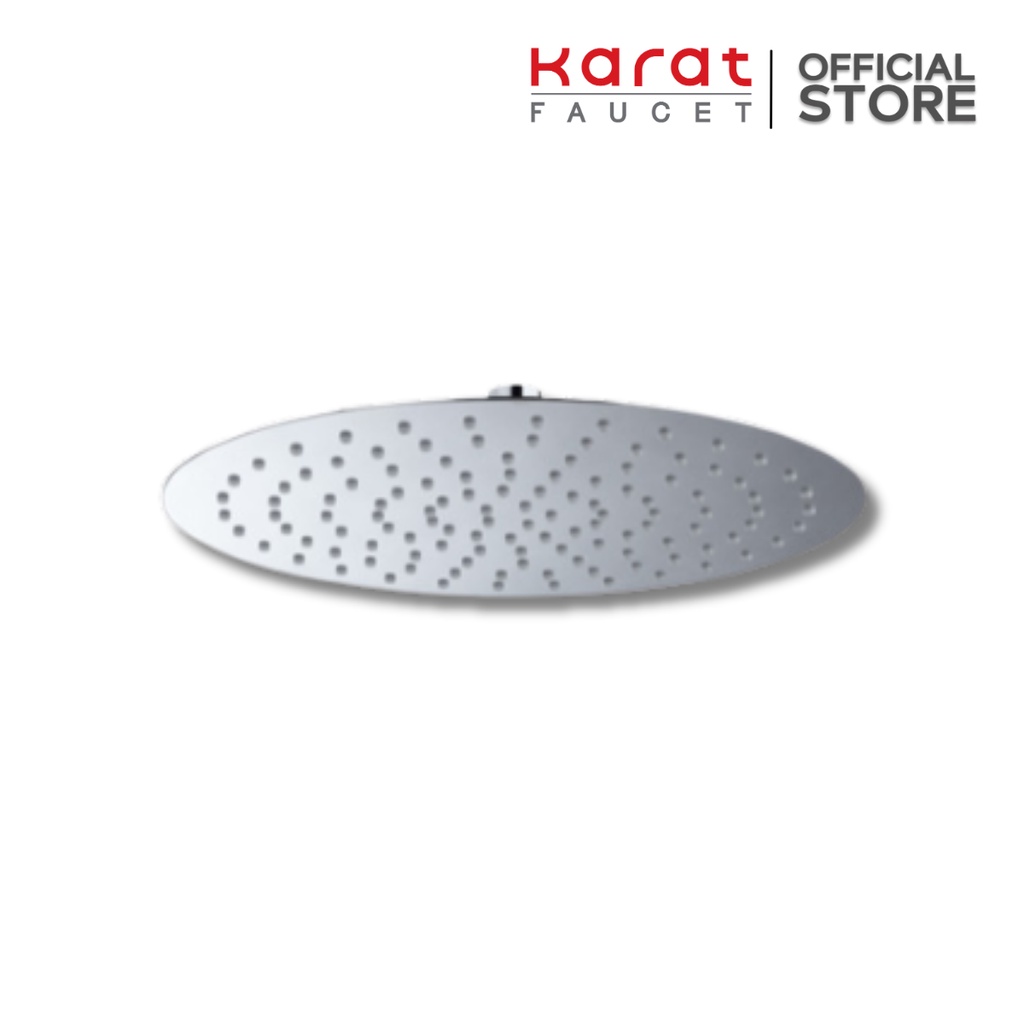 Karat Faucet หัวฝักบัว Rain Shower แบบกลม ขนาด Ø 20 ซม. (สแตนเลส 304) รุ่น KS-06-312-50