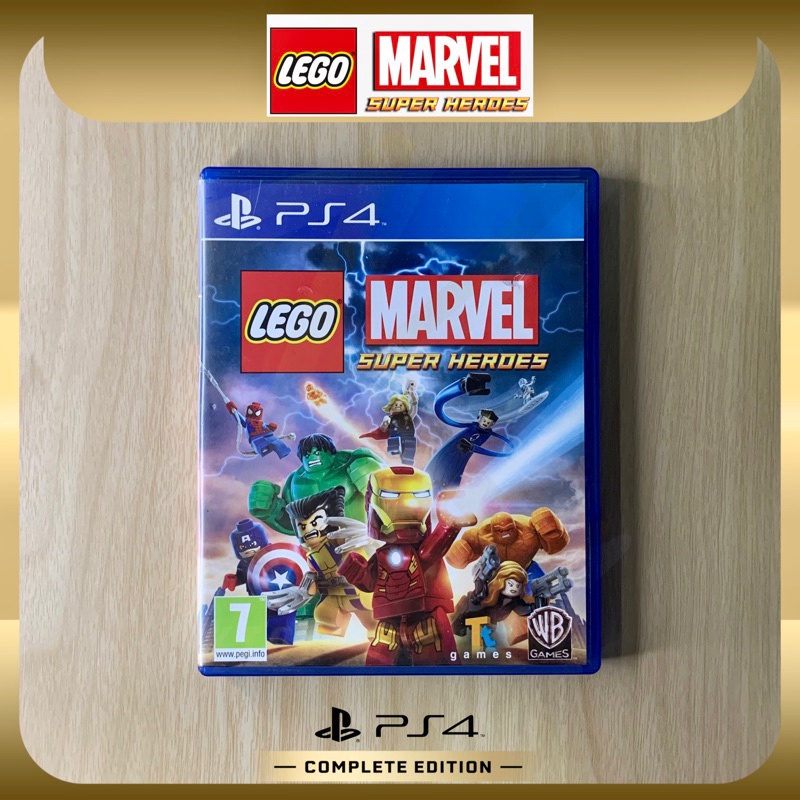 แผ่นเกมส์ PS4 : Lego Marvel Super Heroes [มือ2] เล่นได้ 1-2 คน พร้อมส่ง!!!