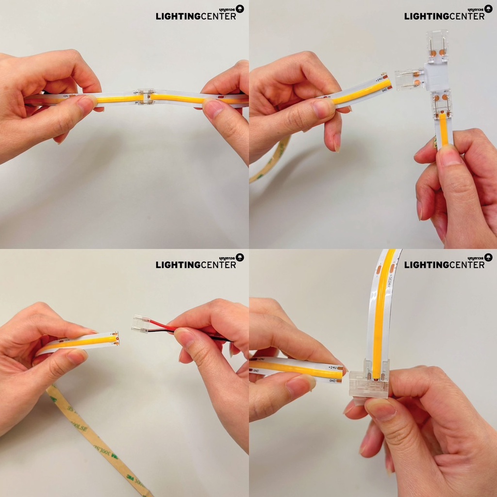 MAX LIGHT TH-UF ข้อต่อ LED เส้น COB