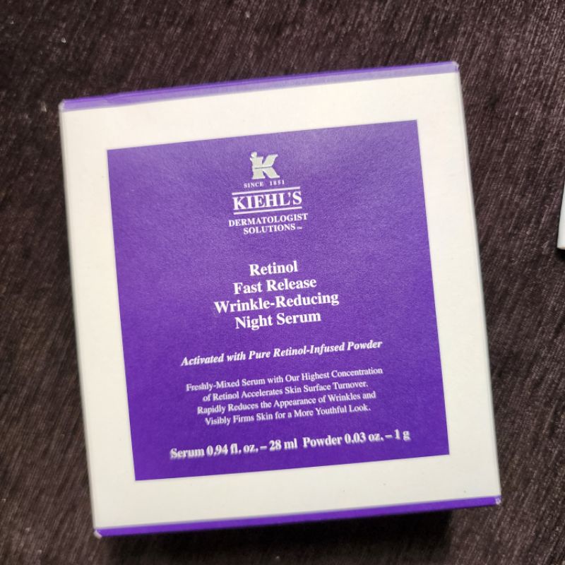 kiehl's retinol fast release