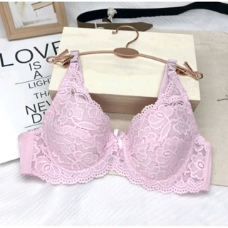 Anny 3003 ชุดชั้นใน ฟองน้ำบาง  แบบมีโครง คัพ B มี 2 ตะขอ ปรั…