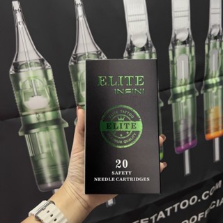 เข็มสักฮอคElite infini  1 กล่อง 20 เล่ม #เข็มสัก#เข็มฮอคคุณภ…