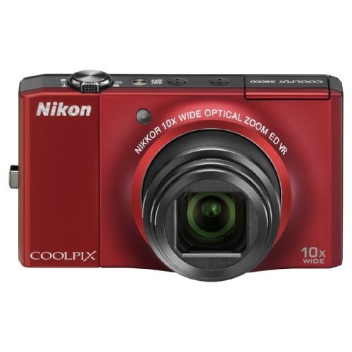 【ส่งตรงจากญี่ปุ่น】กล้องดิจิทัล Nikon Coolpix S8000 Flash Red S8000Rd
