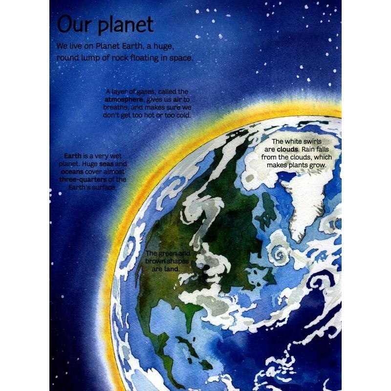 DKTODAY หนังสือ USBORNE BIG BOOK OF STARS AND PLANETS  (AGE 4+)