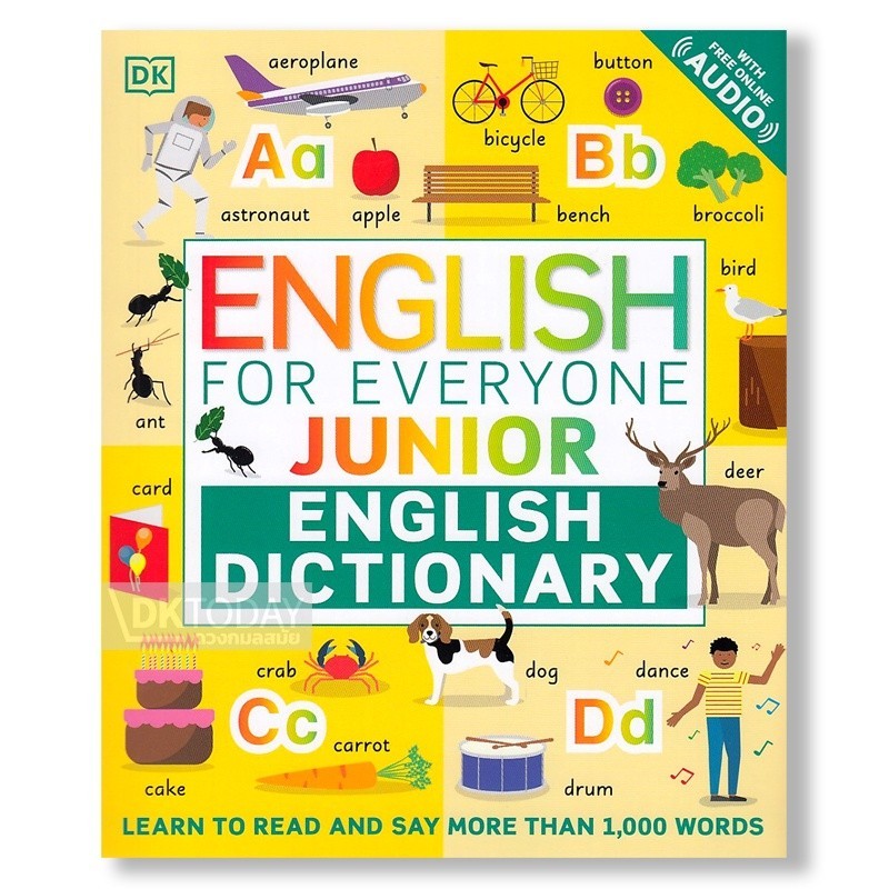 DKTODAY หนังสือ ENGLISH FOR EVERYONE JUNIOR ENGLISH DICTIONARY (DORLING KINDERSLEY)