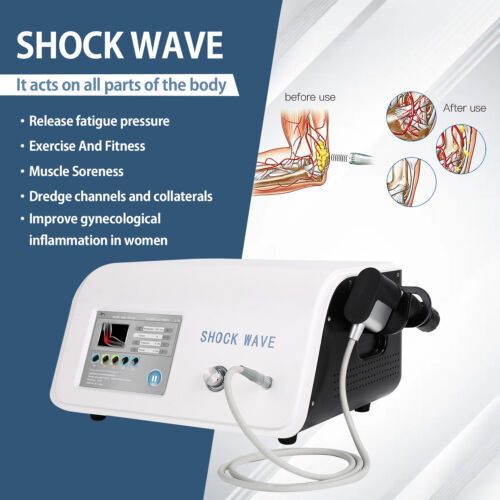 Professional Radial Pneumatic Shockwave Therapy Machine Pain Relief ED Treatment 5MHT