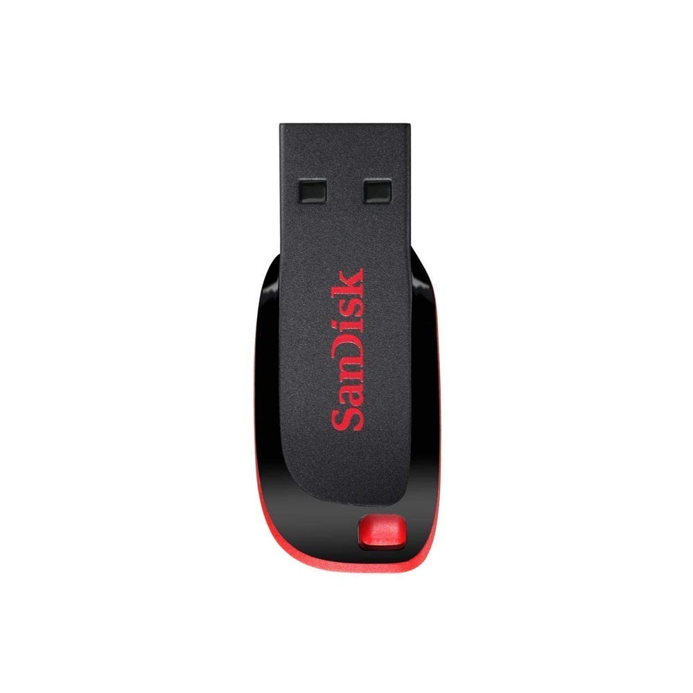 SanDisk USB Drive Cruzer Blade 128GB Black (SDCZ50-128G-B35)  แฟลชไดร์ฟ by Banana IT