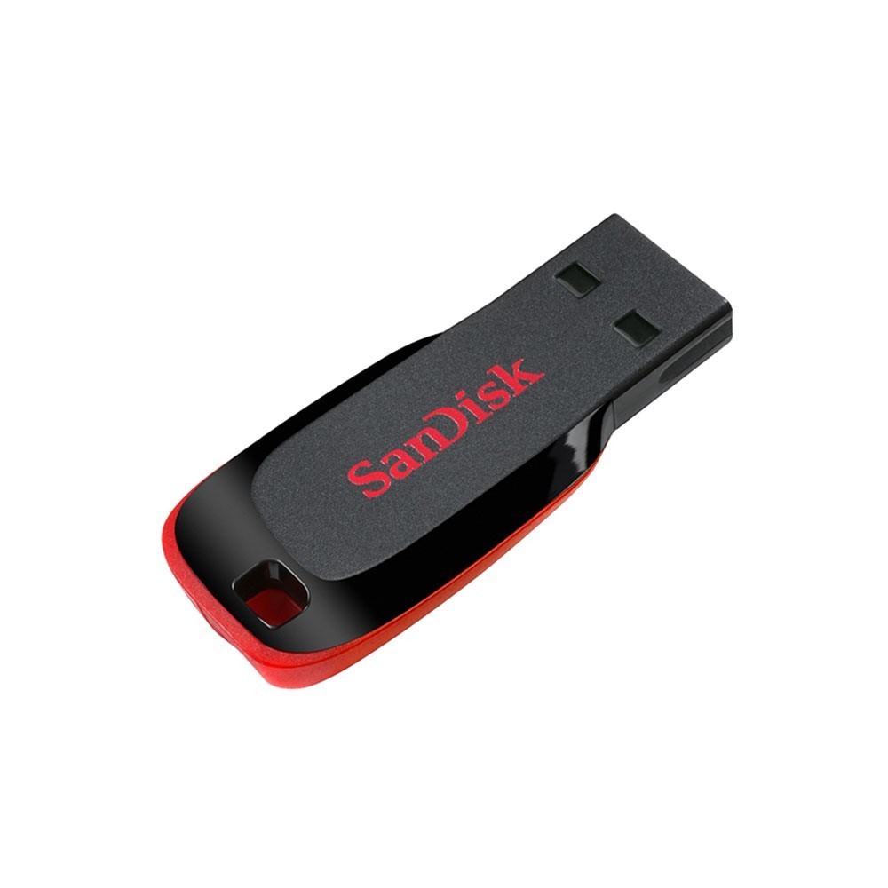 SanDisk USB Drive Cruzer Blade 128GB Black (SDCZ50-128G-B35)  แฟลชไดร์ฟ by Banana IT