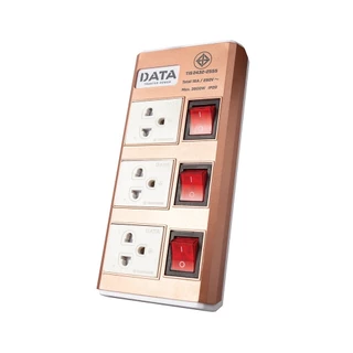 DATA Plug 3 Way 3 Switch 3M. TIS HMDU3656 ปลั๊กไฟ by Banana IT