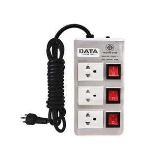 DATA Plug 3 Way 3 Switch 3M. TIS HMDU3656 ปลั๊กไฟ by Banana IT