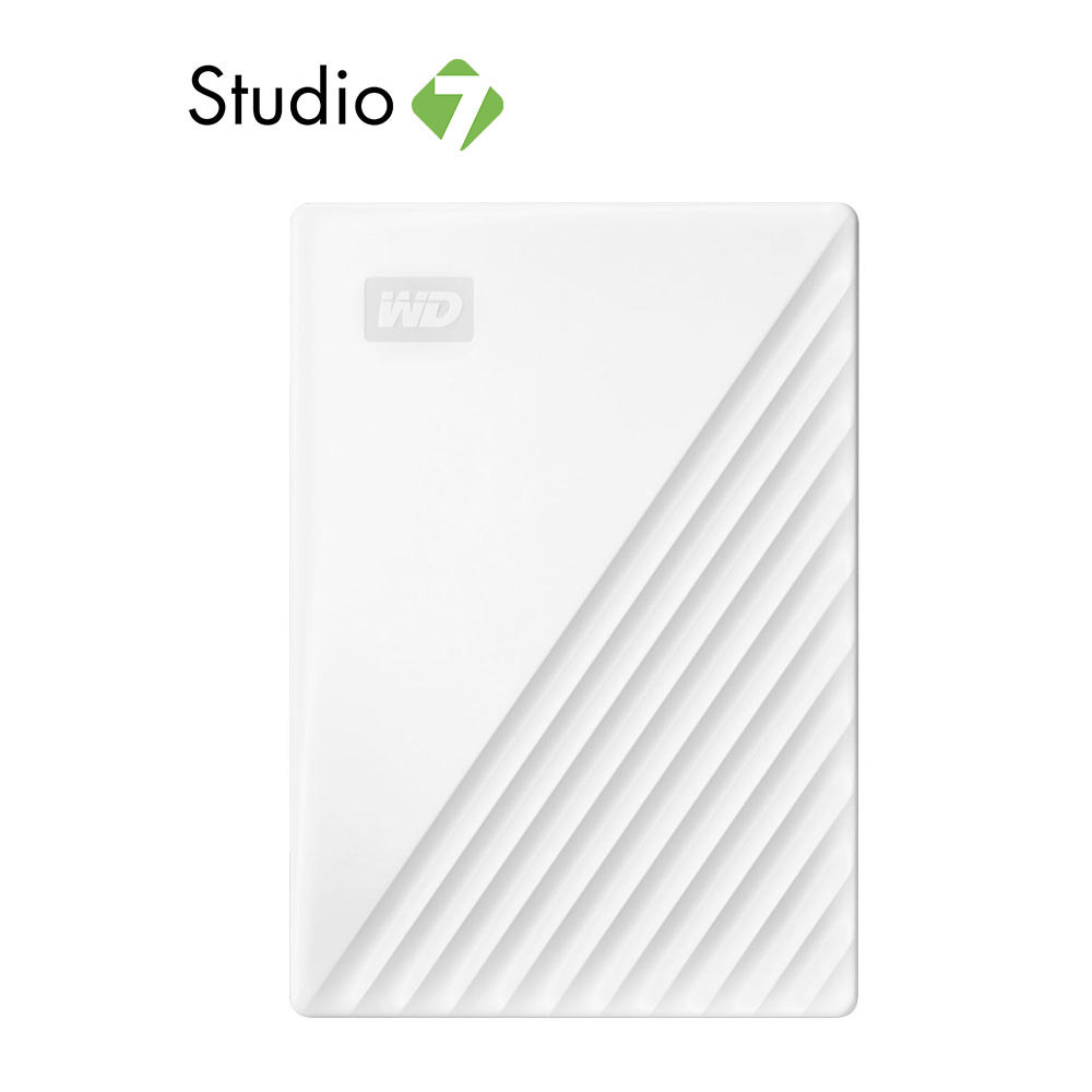 ฮาร์ดดิสก์ WD HDD Ext My Passport 2019 USB 3.0 White by Studio7