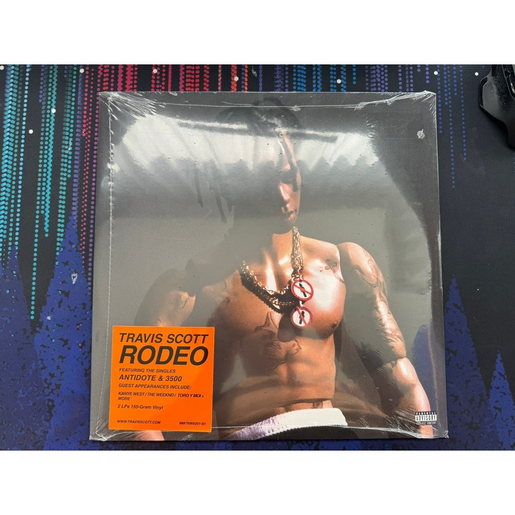 แผ่นเสียง Vinyl Travis Scott Rodeo 2XLP Black