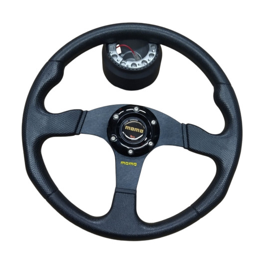 car steering wheel วงมาลัยแต่ง วง 14 นิ้ว +คอตรงรุ่น toyota mighty x ตรงรุ่นเลยจ้า สินค้ามาใหม่