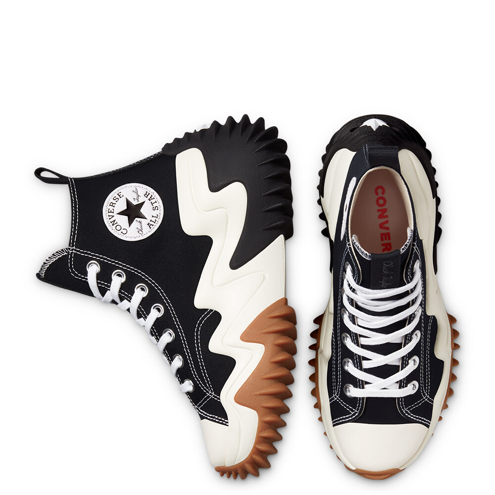CONVERSE รองเท้าผ้าใบ รุ่น RUN STAR MOTION CANVAS PLATFORM HI BLACK - 171545CU_F1BKXX สีดำ UNISEX