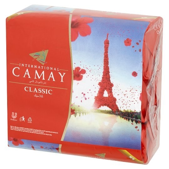 คาเมย์ สบู่หอมคลาสสิค125กรัมX3ก้อน/ CAMAY CLASSIC BAR SOAP125GPACK3