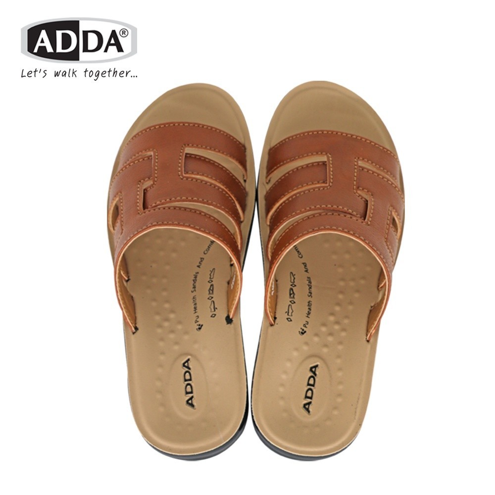 🔥ADDA 74803 รองเท้าแตะลำลอง รองเท้าผู้หญิง ทรง ใส่สบาย พื้นนุ่ม สไตล์วินเทจ ไซส์ 35-40 สี ดำ แดง ครีม น้ำตาล Maksim - รูปที่ 4