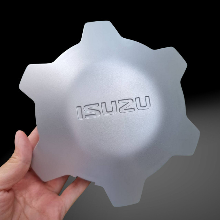 📍กดโค้ดลดเพิ่ม📍ดูวิธีเก็บรูปที่2■ ฝาครอบดุมล้อ ISUZU D MAX ALL NEW (USED แท้ทำสี : 6รู(12ก้าน) ดุม ด