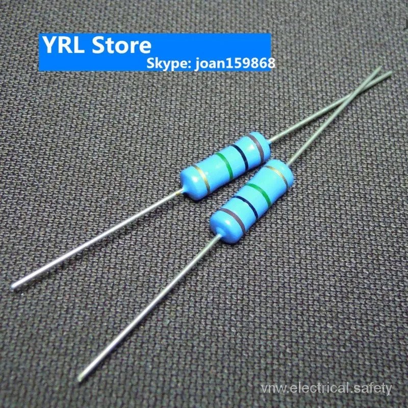 FORFOR HITACHI MR-2 1M (J) 2W OFC 5X15 Non-Inductive Old Bile Power Resistance 100% ใหม่