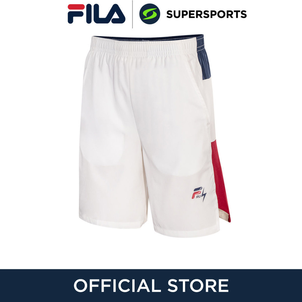 FILA Iconic กางเกงออกกำลังกายขาสั้นผู้ชาย
