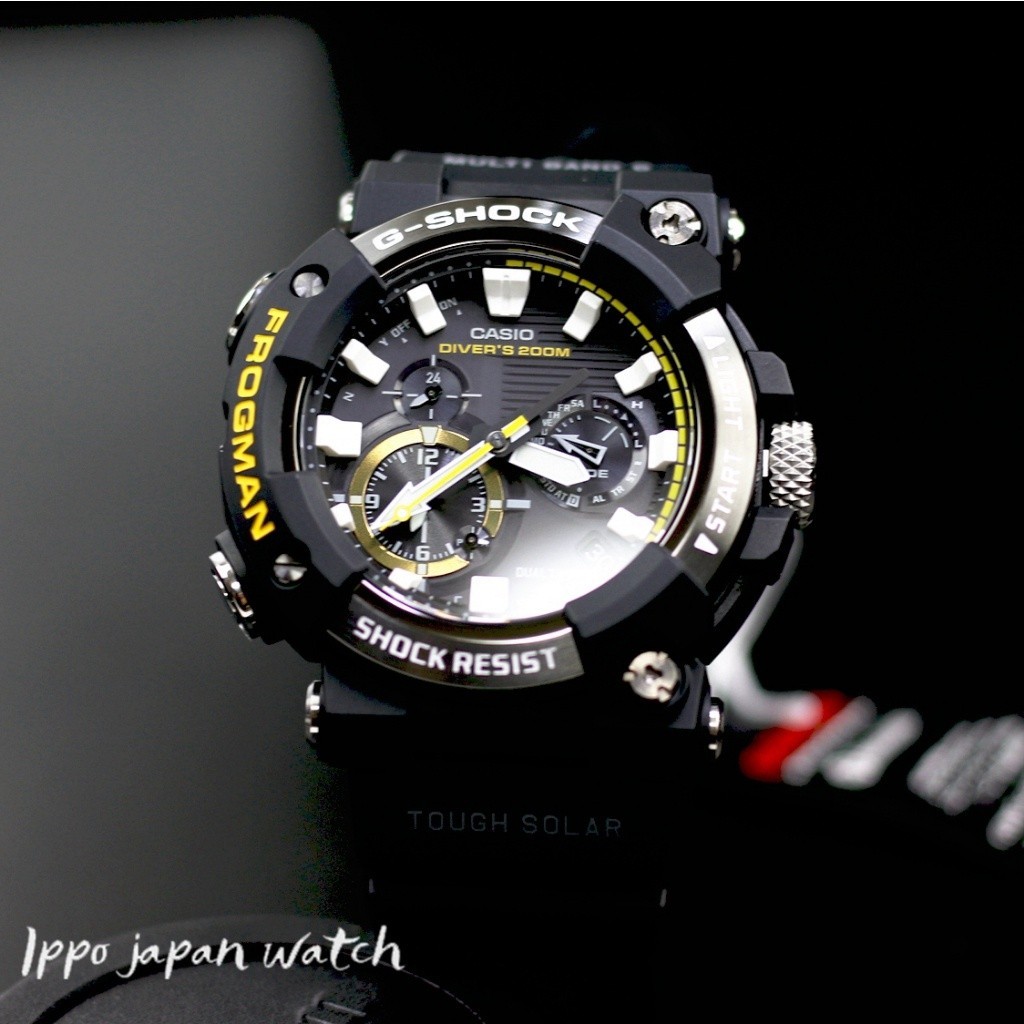 Jdm Watch Casio G-Shock Frogman Gwf-A1000-1Ajf Gwf-A1000-1A นาฬิกาข้อมือ พลังงานแสงอาทิตย์ สําหรับผู้ชาย
