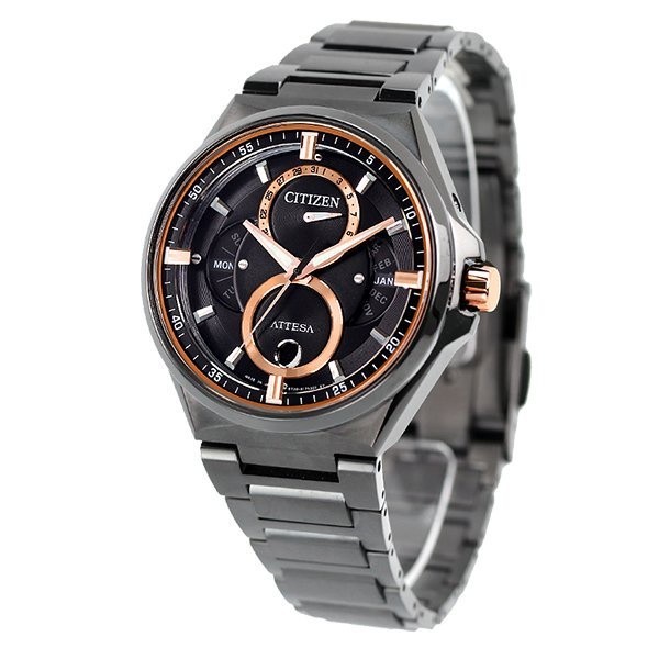 Jdm Watch Citizen Attesa Series นาฬิกาข้อมือ สายไทเทเนียมอัลลอย พลังงานแสงอาทิตย์ สําหรับผู้ชาย Bu0065-64E
