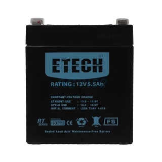 ETECH Battery 5.5Ah 12V - A0130439