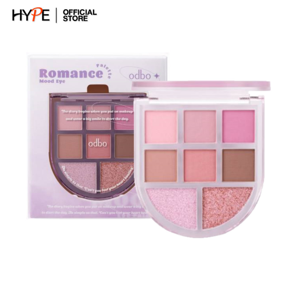 อายแชโดว์ odbo Romance Mood Eye Palette (OD2023)
