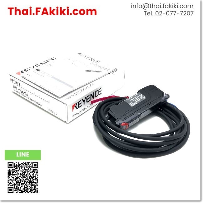 (A)Unused, FS-N41N, Fiber Optic Sensor Amplifier, KEYENCE (66-100-286)