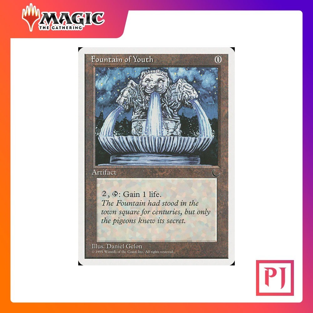 [MTG] Fountain of Youth [CHR] [ARTIFACT] [UNCOM] [NORMAL] [ENG] (การ์ดเมจิค / Magic the Gathering)